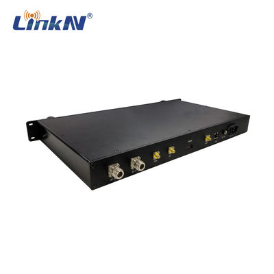 LKAV3307 Askeri Kablosuz İletişim 1U Rack Mount 4W MIMO FHSS Dışarıdaki IP MESH Radyo