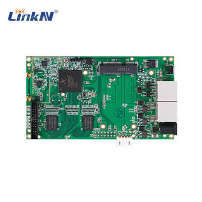 Polis Askeri Taktik IP MESH Radyo Modülü 5GHz 1W Güç AES Şifreleme 7V-48V DC