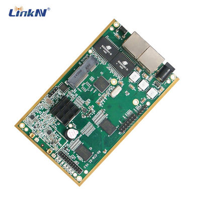 Taktik MESH Radyo OEM Modülü 2.4GHz 1W MIMO AES256 Şifreleme 96Mbps Mini Boy Hafif