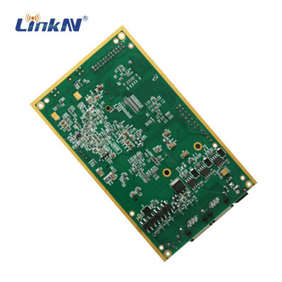 Ekonomi Askeri Polis Taktik MESH Radyo OEM Modülü 2.4GHz 10 Atlamaya Kadar 50 Düğüm