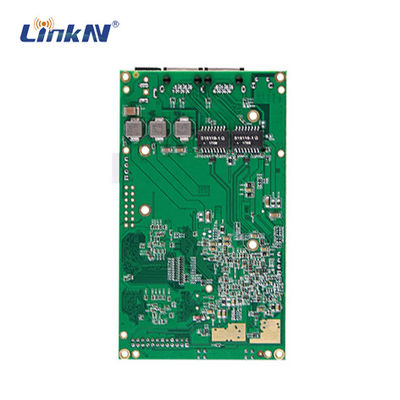 Ekonomi Polis Askeri Taktik IP MESH Radyo OEM Modülü 5GHz 1W MIMO AES Şifreleme Küçük Boy Hafif Ağırlık