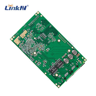 Ekonomi Askeri Taktik IP MESH Radyo OEM Modülü 5GHz 1W MIMO AES Şifreleme Küçük Boy Hafif Ağırlık