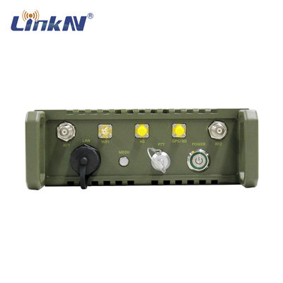 Polis Taktik IP66 MESH Radyo Çoklu atlama 82Mbps MIMO 40dBm Pil ile Yüksek Güçlü AES Şifreleme