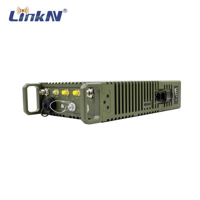 LKAV3702 40dBm Long Distance Taktiksel Polis Askeri Çoklu Hops Video İletişim Manpack IP MESH Radyo