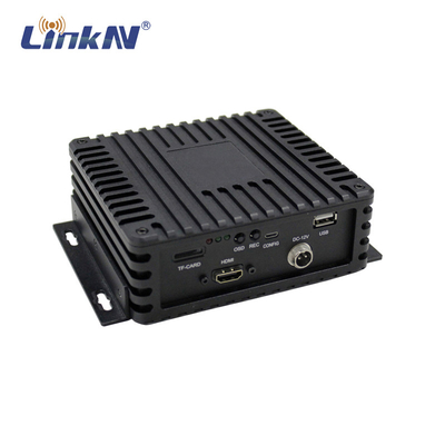 LKAV1211 Mini Video Alıcısı COFDM FHD HDMI &amp; SD CVBS Çift Çıktı Sağlam Havacılık Alüminyum Alaşım Koruyucu