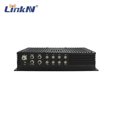 LKAV1650 Sağlam İnsansız Kazı Makinesi UGV 8-CH Video Göndericisi 1-3km NLOS Düşük Gecikme FHD DC 18-32V