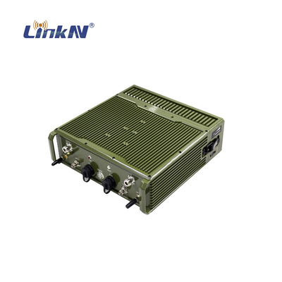 LKAV7903 Askeri Polis Güçlü Manpack 40dBm MESH Radyo 40dBm LTE Ana İstasyonu pil ile