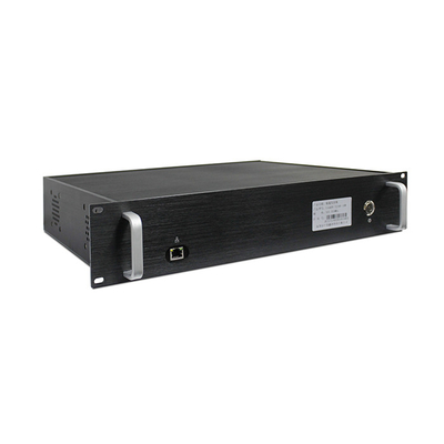 20W 2U Gemiden COFDM Video Verici HDMI SDI CVBS AES256 300-2700MHz Özelleştirilebilir